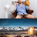Summer Heat Wave Before/After