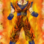 Goku super saiyan god