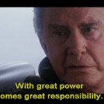 Uncle Ben quote template