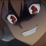 Kazuma's evil smile template