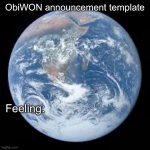 ObiWON announcement template template