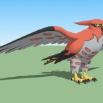 talonflame posing