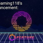 CookieGaming118's Announcement Template