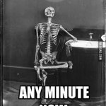 Skeleton Waiting