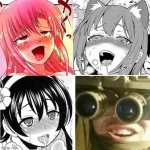 Best Anime Ahegao | image tagged in hentai faces | made w/ Imgflip meme maker
