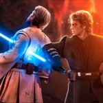 Anakin Kills Kenobi with Lightsaber