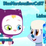 BlueMarshmallowCat17's Announcement meme