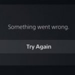 PS5 something went wrong error