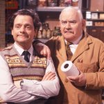 Ronnie Barker and David Jason