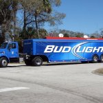 Bud Light Truck