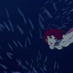 paprika diving underwater