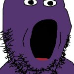 McDonald's Grimace soyjak