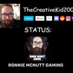 TCK2007 Ronnie Mcnutt Gaming Announcement Template