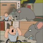 Joe Swanson VS Rat meme