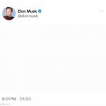 Fake Musk tweet