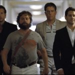 The Hangover Gang - Phil, Stu, Alan and Doug