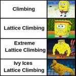 Climbing meme