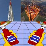 Lattice vs Lettuce | image tagged in climbing,latticeclimbing,simpsons,ketchup,cetchup | made w/ Imgflip meme maker