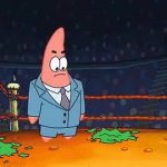 patrick rips off suit GIF Template