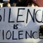 Silence is Violence sign