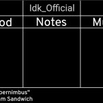 Idk_Official's Announcement Template meme