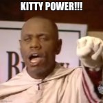 White power | KITTY POWER!!! | image tagged in white power | made w/ Imgflip meme maker