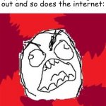 'I can't stay sane for the time being.' | people when the power goes out and so does the internet: | image tagged in rage face,imgflip,relatable,rage,memes,funny | made w/ Imgflip meme maker
