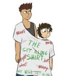 The get along T-shirt template