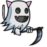 Ghostly cat reaper