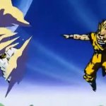 Goku Beating Buu’s Ass GIF Template
