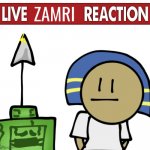 Live zamri reaction