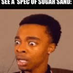 Image Title | ROADIES WHENEVER THEY SEE A  SPEC OF SUGAR SAND: | image tagged in gifs,memes | made w/ Imgflip video-to-gif maker