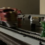 Train hitting Jar Jar Binks V2