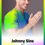 Johnny Sins Boobylegends card