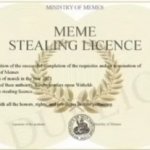 meme stealing licence