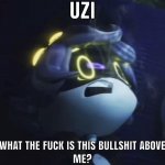 What the fuck is this bullshit above me meme