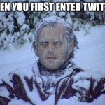 Jack Nicholson The Shining Snow Meme Generator - Imgflip