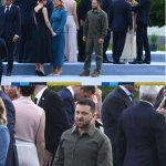 Left-out Zelensky