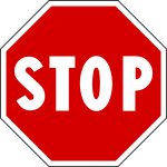 Stop sign