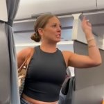 TMFINR lady on plane