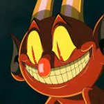 Cuphead Devil Smiling