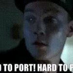 Hard to Port GIF Template