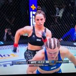 Chelsea Chandler Runs Away UFC