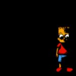 Bart Simpson (analog horror) template