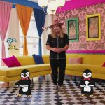 Jordan Feliz dancing with penguins GIF Template