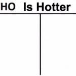 Who is Hotter meme