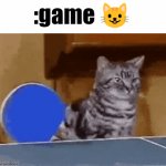 :game | :game 😺 | image tagged in gifs,cats,funny,memes | made w/ Imgflip video-to-gif maker