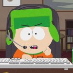 Kyle Broflovski on Computer