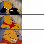 Best to worst Winnie the Pooh MEME template