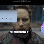 Pixar with elemental | THE PEOPLE RATING IT | image tagged in gifs,pixar,starlord | made w/ Imgflip video-to-gif maker